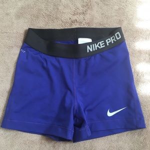 Nike spandex shorts